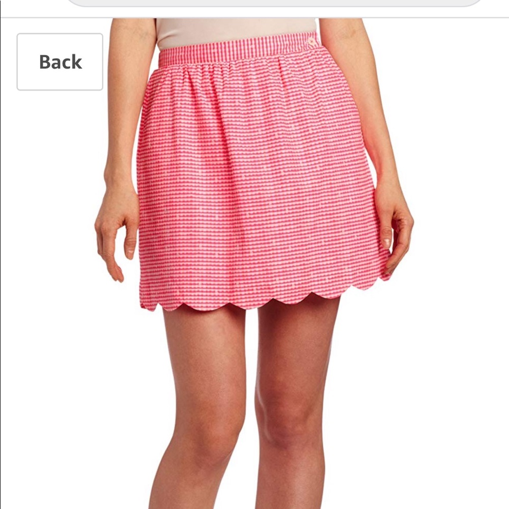 Lilly Pulitzer Fiesta Pink Mimosa Skirt  Cute!